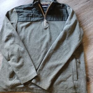 Eddie Bauer Olive and Black Pullover